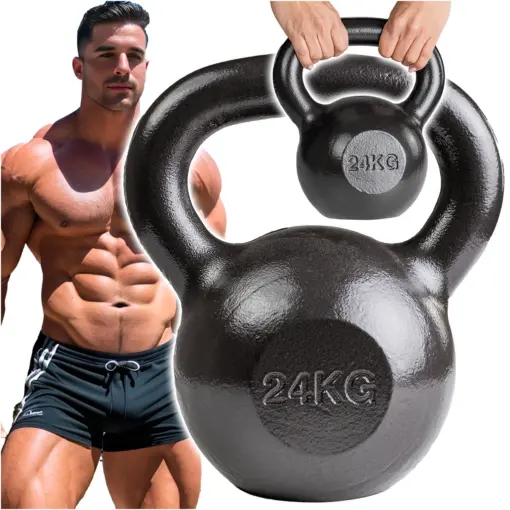 Kettlebell 24kg żeliwny BA-KCZ24 Pretorians