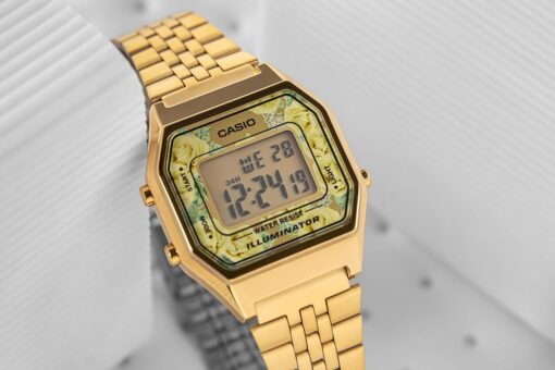 Zegarek Damski CASIO LA680WGA-9CDF + BOX - obrazek 4