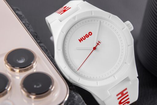 Zegarek Męski Hugo Lit For Him White 1530345 + BOX - obrazek 2