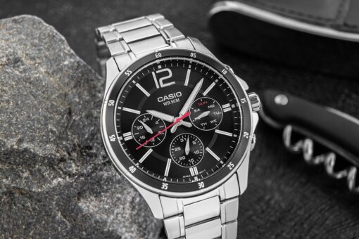 Zegarek Męski Casio MTP-1374D-1AVDF + BOX - obrazek 2