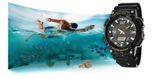 Zegarek Męski CASIO SOLAR AQ-S810W-1BVDF - obrazek 6