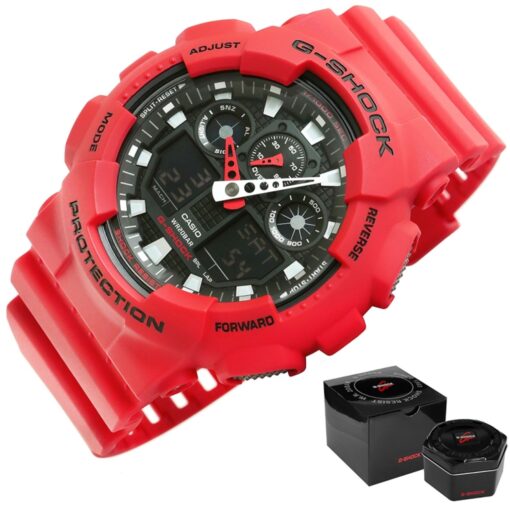 Zegarek Męski CASIO G-SHOCK GA-100B-4AER + BOX - obrazek 10