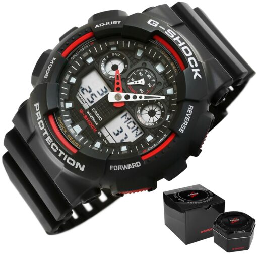 Zegarek Męski CASIO G-SHOCK GA-100-1A4ER 20 Bar Do Nurkowania+ BOX - obrazek 10