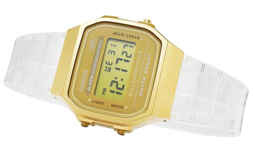 Zegarek Damski CASIO Vintage A168XESG-9AEF + BOX - obrazek 3