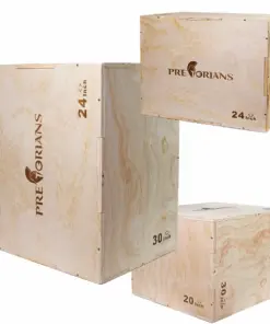 Skrzynia drewniana plyometryczna do ćwiczeń Jump Box Pretorians