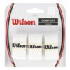 Owijka Wilson Pro Comfort Overgrip biała 3szt WRZ4014WH