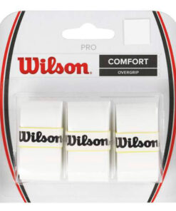 Owijka Wilson Pro Comfort Overgrip biała 3szt WRZ4014WH