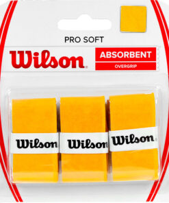Owijka Wilson Pro Soft Absorbent Overgrip żółta 3szt WRZ4040GO