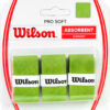 Owijka Wilson Pro Soft Absorbent Overgrip zielona 3szt WRZ4040LI