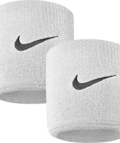 Frotki na nadgarstek Nike Swoosh białe 2 szt. NNN04101OS