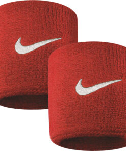 Frotki na rękę Nike Swoosh czerwone 2szt NNN04601