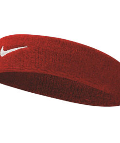 Opaska na głowę Nike Swoosh czerwona NNN07601