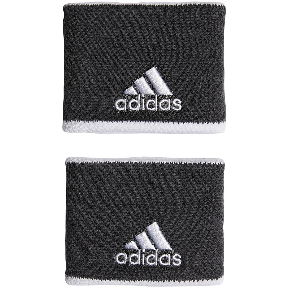 Frotka na rękę adidas Tennis Wristband Small OSFM czarna 2 szt FK0910