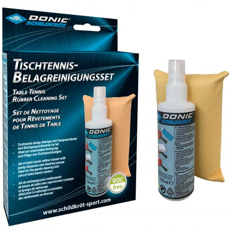Zestaw do czysczenia rakietki Donic Cleaning Set 828529
