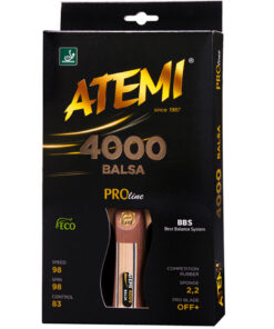Rakietka do ping ponga New Atemi 4000 Pro Balsa concave