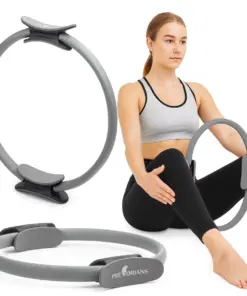 Obręcz do pilatesu jogi kółko do ćwiczeń ring Pretorians szare