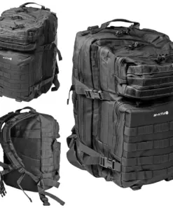 Plecak taktyczny turystyczny wojskowy militarny survival 45 litrów czarny