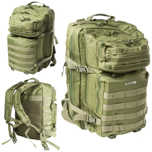 Plecak taktyczny turystyczny wojskowy militarny survival 45 litrów wojskowa zieleń