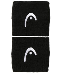 Frotki na rękę Head Wristband czarne 285050