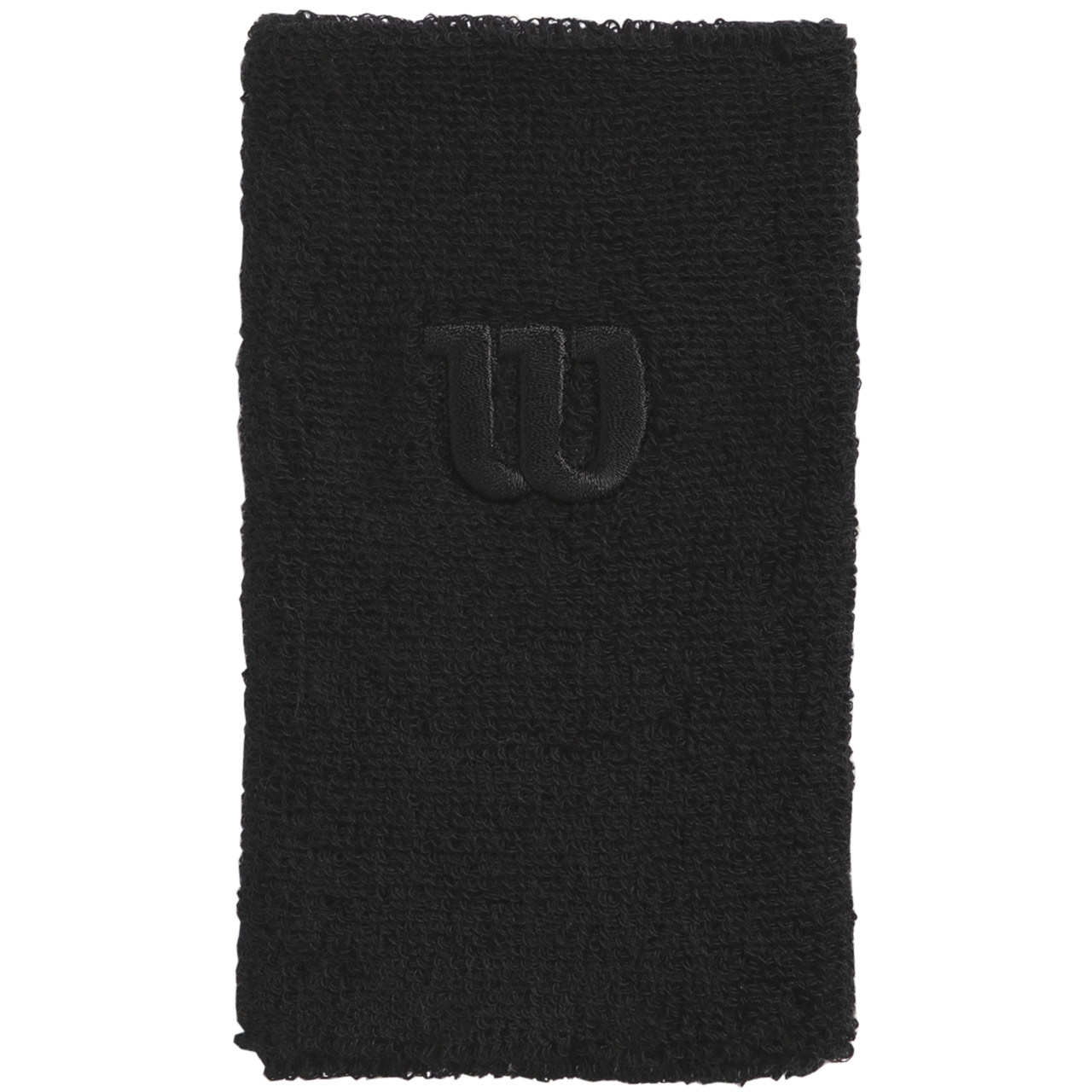 Frotka na rękę Wilson Extra Wide Wristband OSFA 2 szt. czarna WRA733528