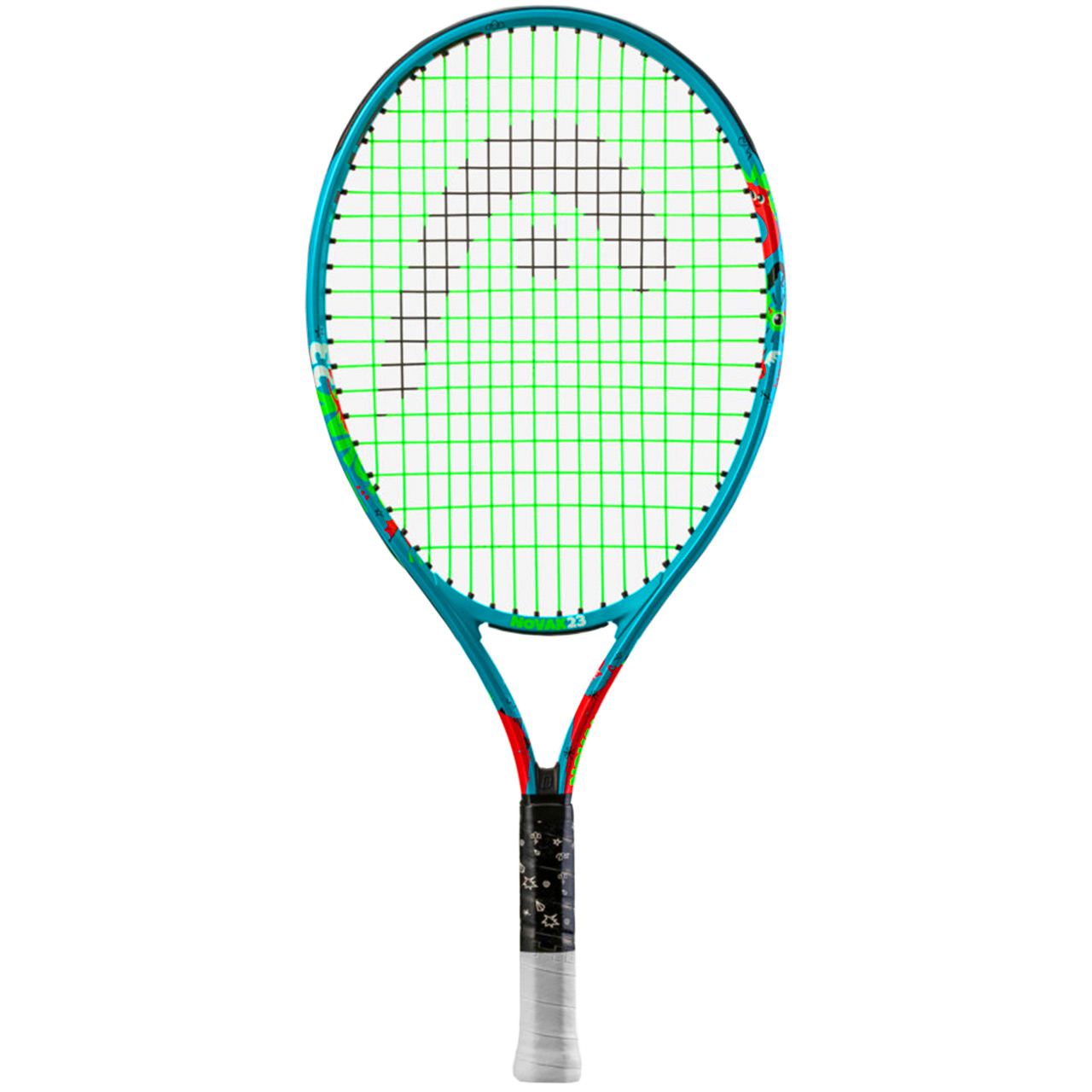 Rakieta do tenisa ziemnego Head Novak 23 Jr cv3 3/4 zielono-pomarańczowa 233112-SC06-11-CN