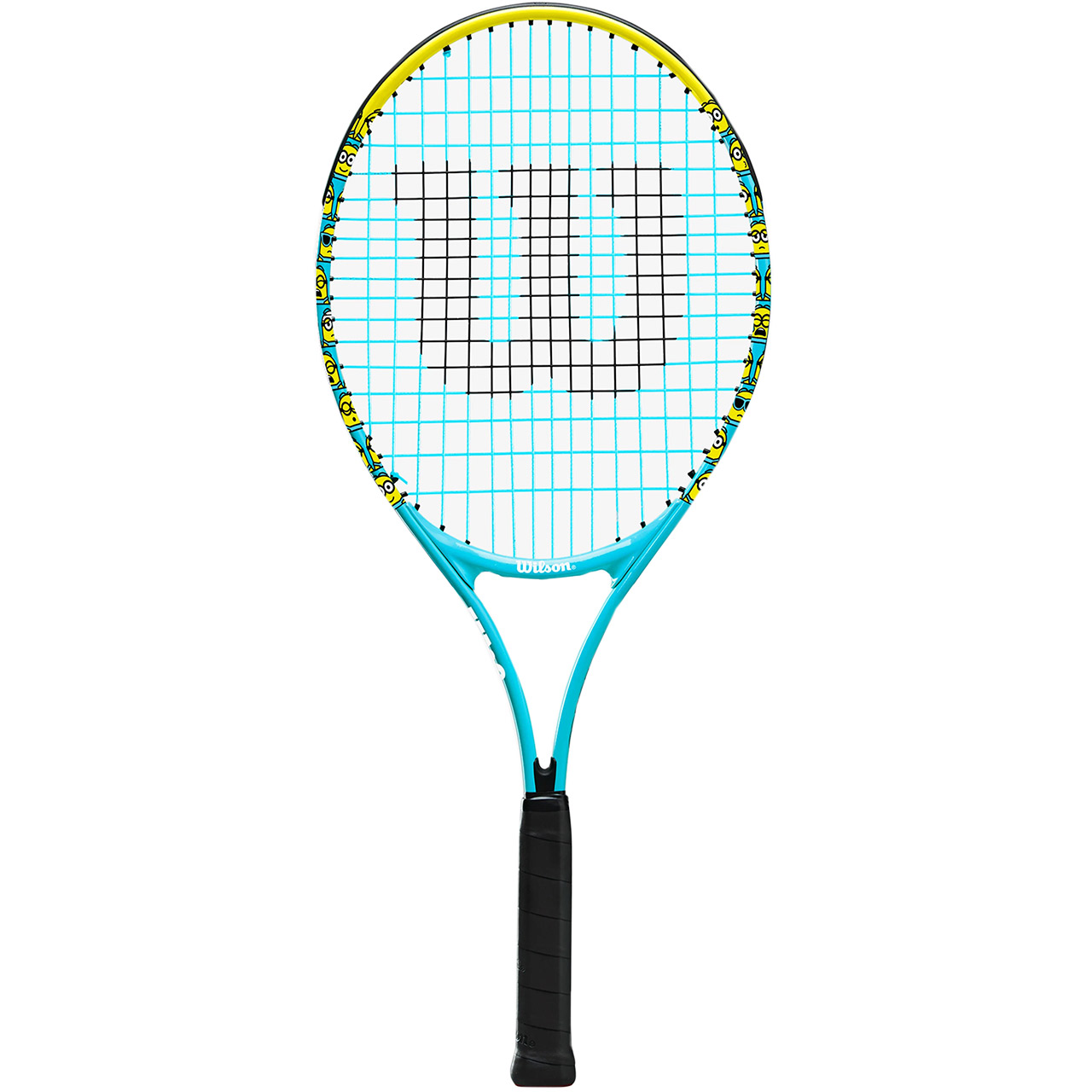 Rakieta do tenisa ziemnego Wilson Minions 2.0 JR 25 3 7/8 niebiesko-żółta WR097310H