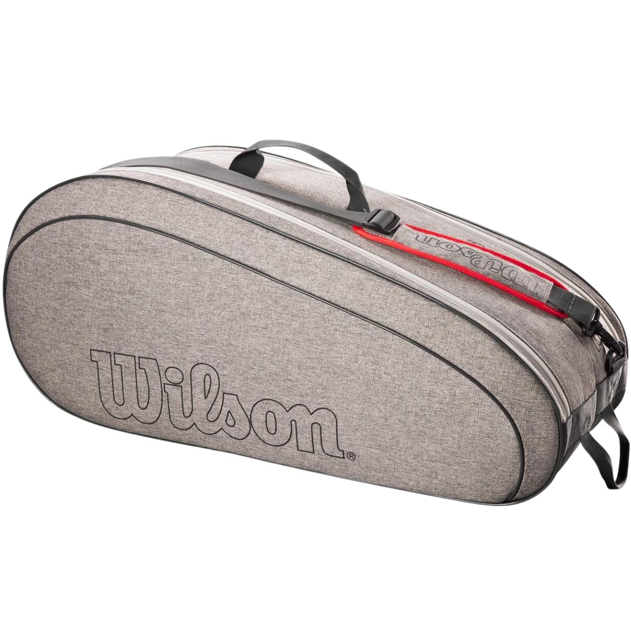 Torba tenisowa Wilson Team 6PK szara WR8022601001