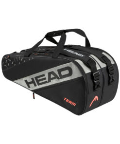 Torba tenisowa Head Team Racquet Bag L czarno-srebrna 262214