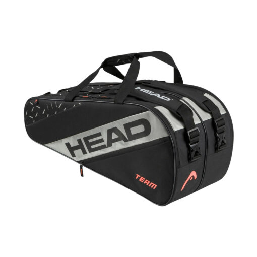 Torba tenisowa Head Team Racquet Bag L czarno-srebrna 262214