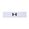 Opaska na głowę treningowa Under Armour Performance biała 1276990 100