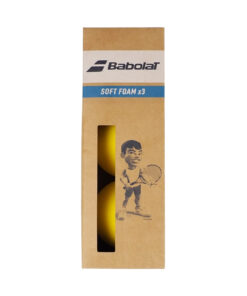 Piłki tenisowe juniorskie Babolat Soft Foam 3szt żółte 501058