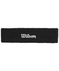 Opaska na głowę Wilson czarna WU00019431BKAOS