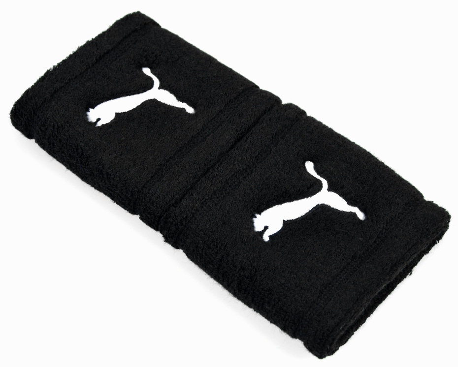 FROTKA NA RĘKĘ PUMA WRISTBAND czarno/biała/ 52529 01