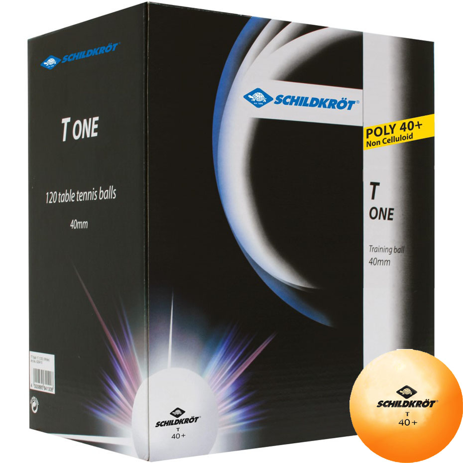 Piłeczki do ping ponga Donic Poly 40+ T-ONE 120szt pomarańczowe 608528