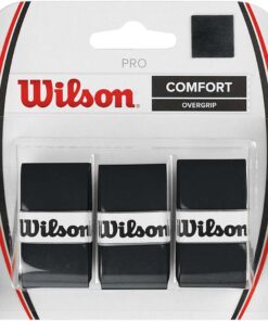 Owijka Wilson Pro Comfort Overgrip czarne 3 szt WRZ4014BK