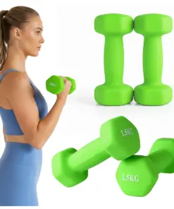 Hantelki neoprenowe 2x1,5 kg HW10 Pretorians