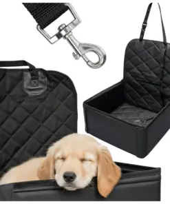 Fotelik samochodowy dla psa na siedzenie auta