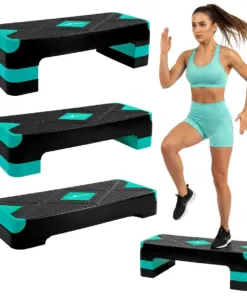 Step do aerobiku 3 stopnie regulowany miętowy AC3 Pretorians