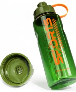 Butelka na wodę bidon sportowy 1,1l zielona