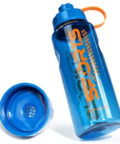 Butelka na wodę bidon sportowy 1,1l niebieska