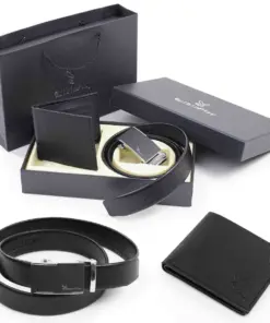 Męski zestaw prezentowy pasek i portfel na każdą okazję ZP04