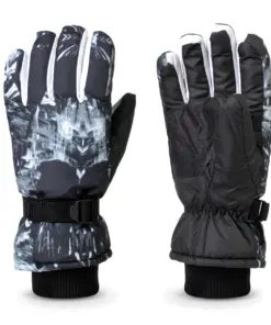 Rękawice narciarskie zimowe na deskę narty rozmiar L dłoń 21 cm szare