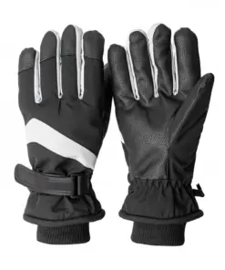 Rękawiczki narciarskie zimowe na snowboard narty M/L czarne