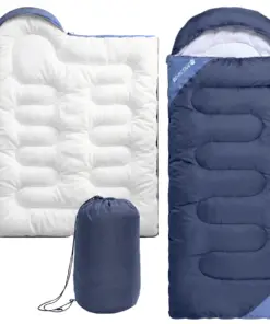 Śpiwór turystyczny granatowy