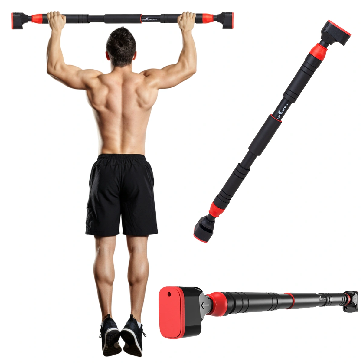 Drążek do podciągania rozporowy 70–100 cm – regulowany i stabilny