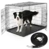 Klatka dla psa metalowa kennelowa + smycz treningowa - praktyczny zestaw