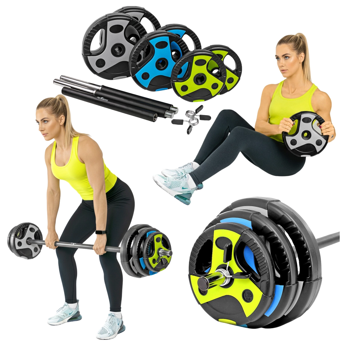 Sztanga trening pump 20kg cement Pretorians