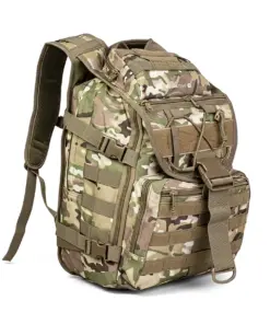 Plecak taktyczny turystyczny wojskowy z klapą militarny survival 40 litrów moro