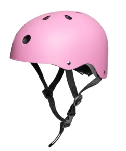 Kask rowerowy dziecięcy różowy na rower hulajnogę rolki  RK04