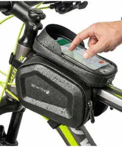Sakwa rowerowa na ramę wodoodporna z etui na telefon do 7,2 cala